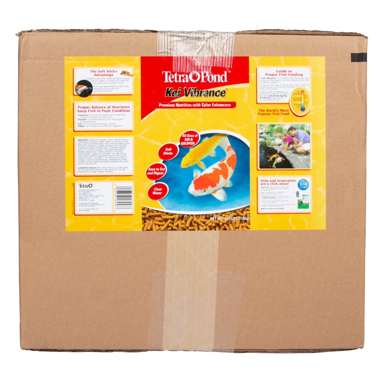 Tetra Color Enhancing Koi Vibrance Sticks 16.5 lb