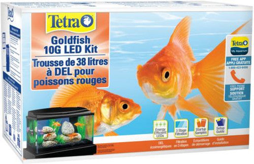 Tetra Goldfish 10G LED Kit {L - 1}679082 - Aquarium