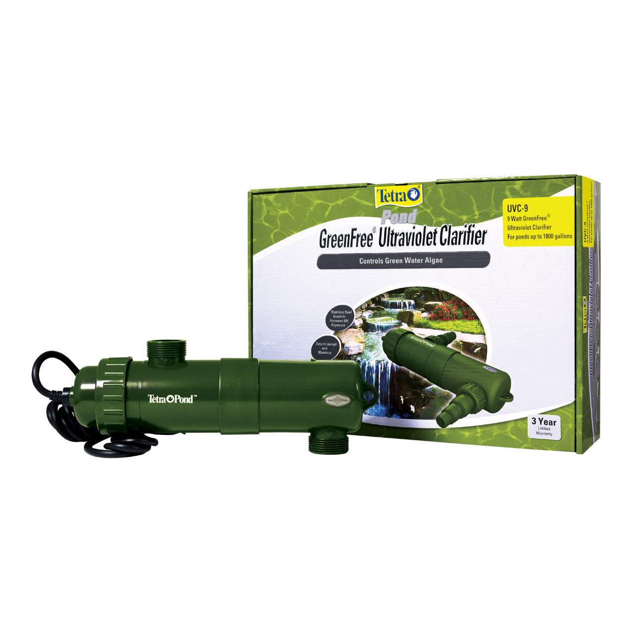 Tetra GreenFree UV Clarifier Green 9 Watt