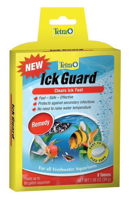 Tetra Ick Guard Tablets 1.38 oz 8 Count - Aquarium