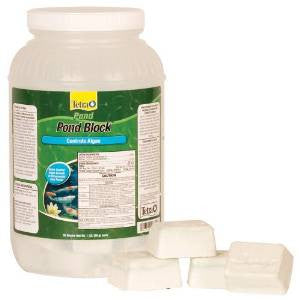 Tetra Pond Block-Bulk (50pc Jar) {L-1}309204 046798163107