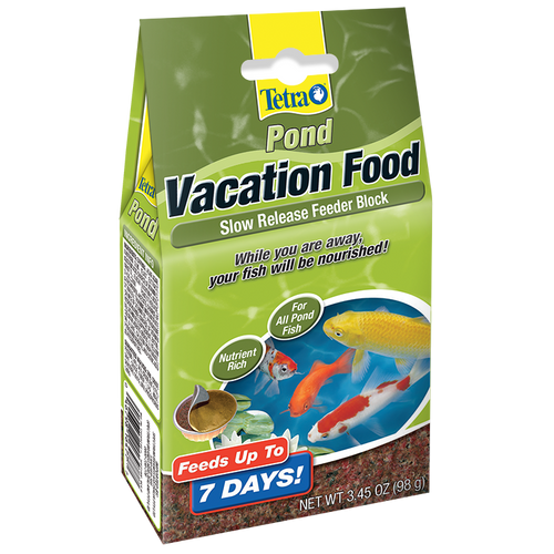 Tetra Vacation Food Slow Release Feeder Block 3.45 oz - Aquarium