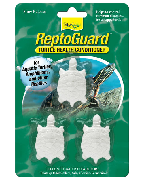 TetraFauna ReptoGuard Turtle Health Conditioner 3 Count - Reptile