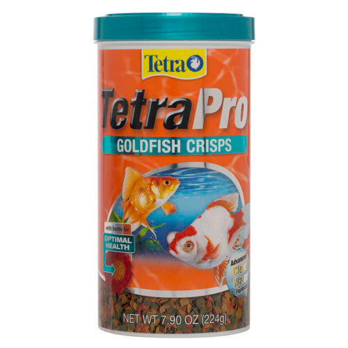 TetraPro Goldfish Crisps Fish Food 7.90 oz - Aquarium