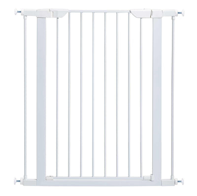 MidWest Homes for Pets Steel Pet Gate White 39 in 027773019435