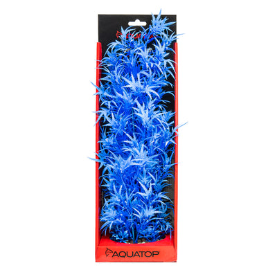 Aquatop Vibrant Fluorescent Cannabis Plant Blue 16 in 850047393722
