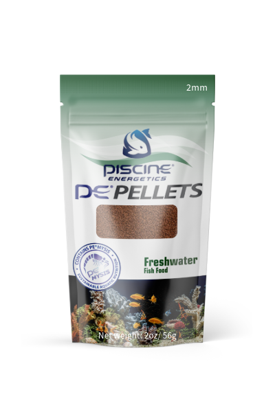 Piscine Energetics PE Pellets Freshwater Fish Food 2mm 2 oz 824123302304