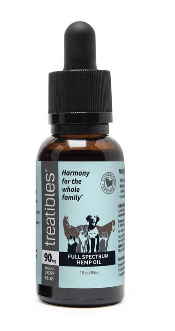Treatibles Dropper Bottle 90mg {L + 1 } 591015 - Dog