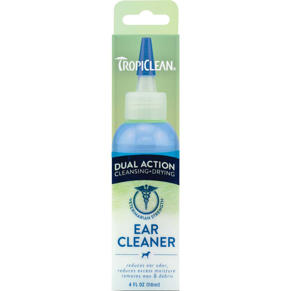 TropiClean Dual Action Ear Cleaner 4 fl. oz
