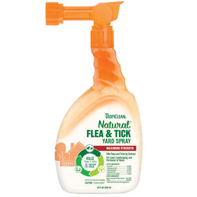 TropiClean Natural Flea & Tick Yard Spray 32 fl. oz - Dog