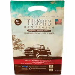 Tucker’s Dog Frozen Complete Balanced Beef Pumpkin 6lb SD - 5 (D)