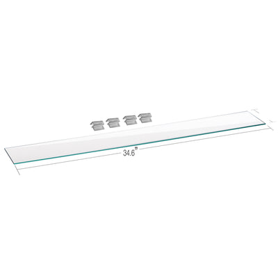 Aquatop Glass Lid & Clips for the HCA-12G Tank 12 gal 819603018691