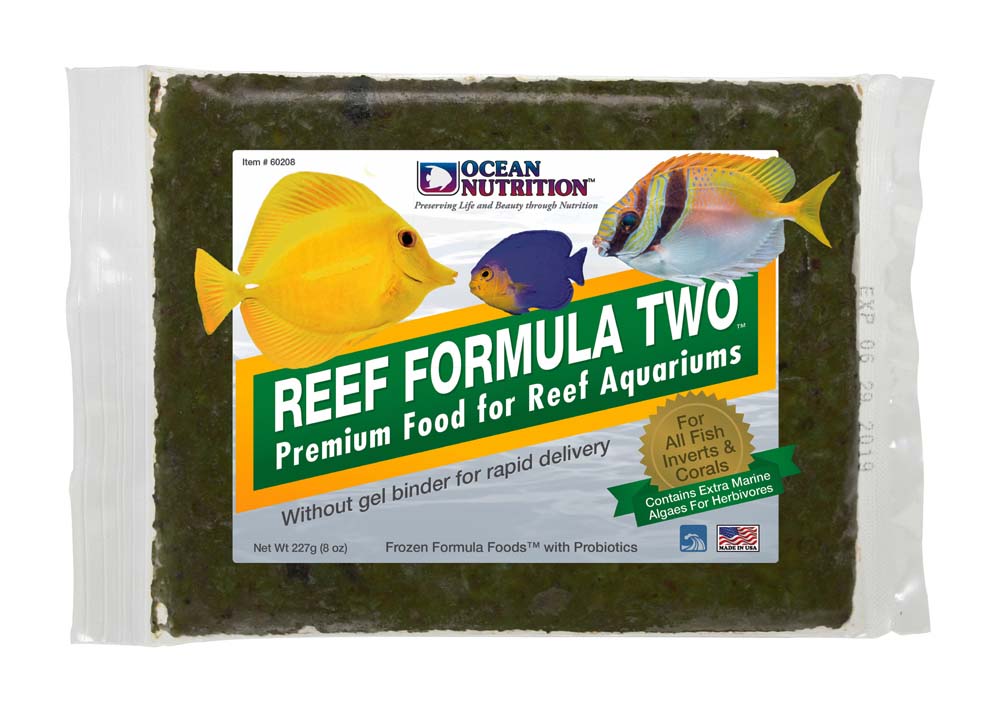 Ocean Nutrition Reef Formula Two Frozen Fish Food 8 oz SD-5 098731602082