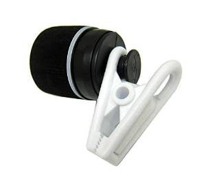 Two Little Fishies MegaVeggieMag Magnetically Coupled Feeding Clip Black White - Aquarium