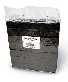 Two Little Fishies Sea Veg - Purple Seaweed Bulk 100 Sheets {L + 1} 481570 - Aquarium