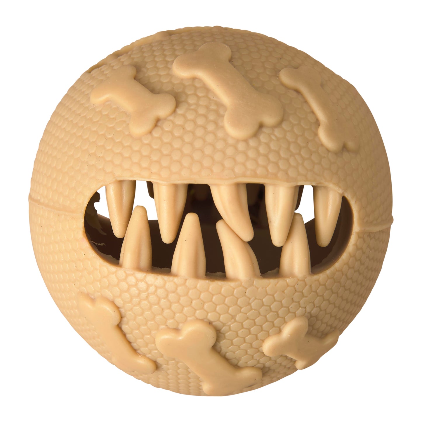 Spot Love The Earth Natural Rubber Dog Toy Treat Ball 3 in 077234549117