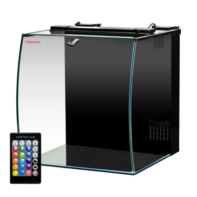 Aquatop Formosa Bowfront Aquarium Kit 8.6 gal 850047393623