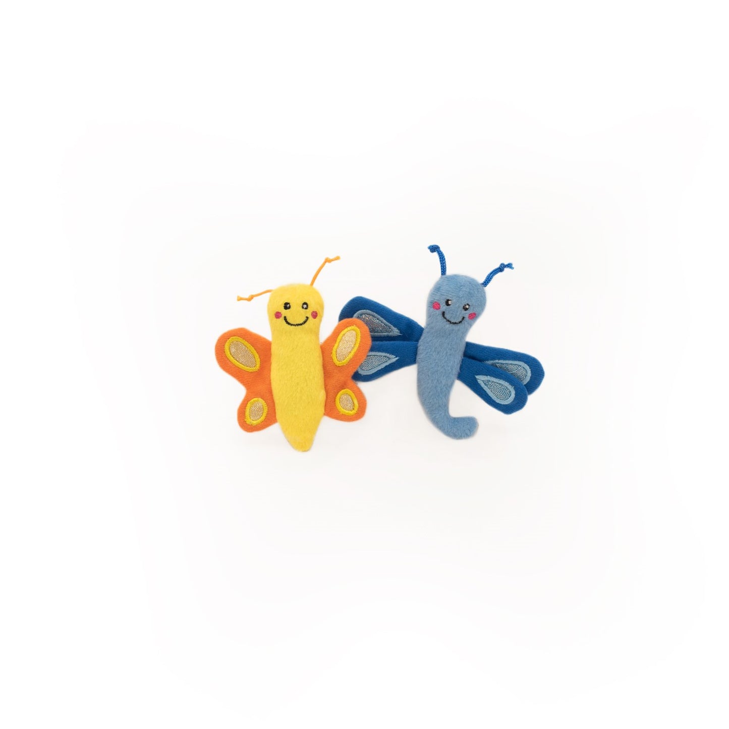 ZippyPaws ZippyClaws Butterfly/DragonFly Cat Toy Assorted Color X-Small 810032685188