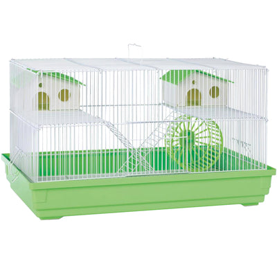 A & E Cages Nibbles Hamster & Gerbil Cage Deluxe 2-Level 2ea/18In X 11In X 16 in, 2 pk 644472014839