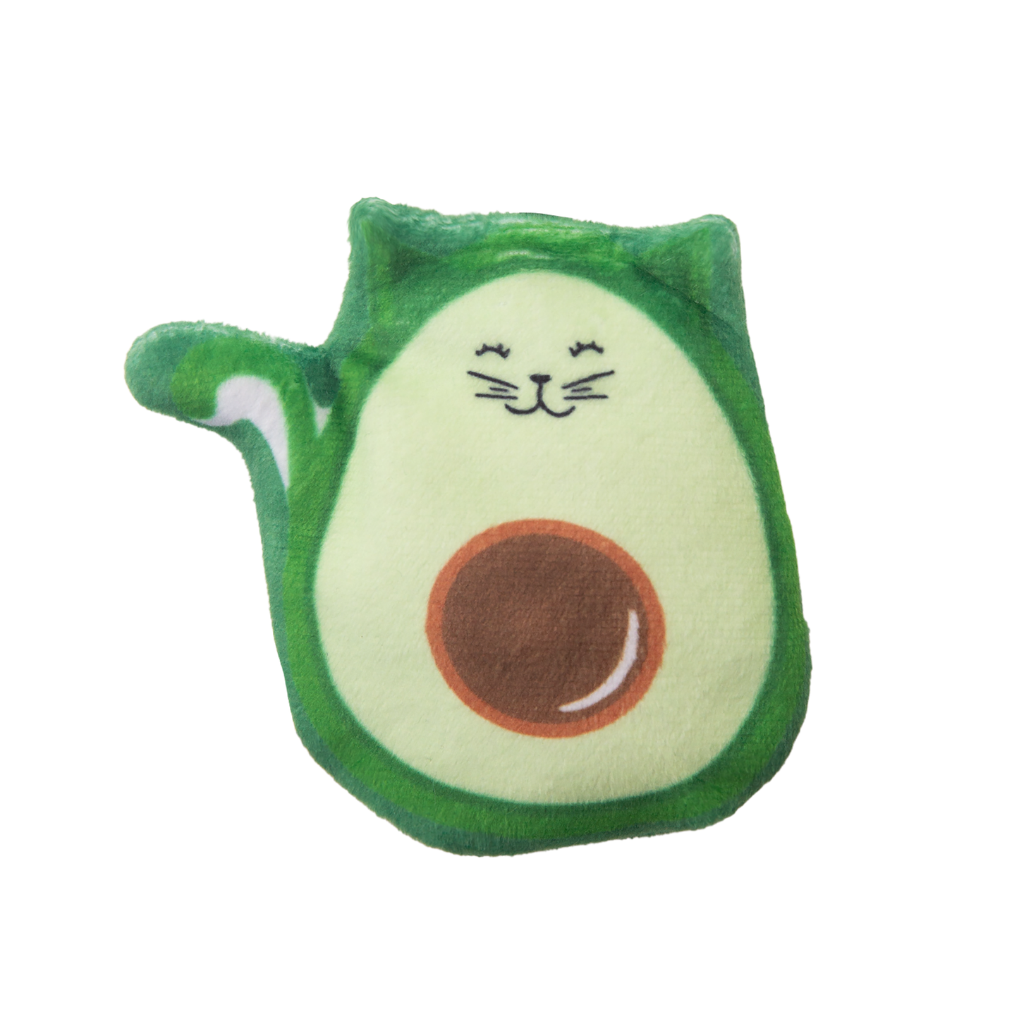 Snugarooz Kitty Avocato w/Catnip Plush Cat Toy 3.5 in 632726319328