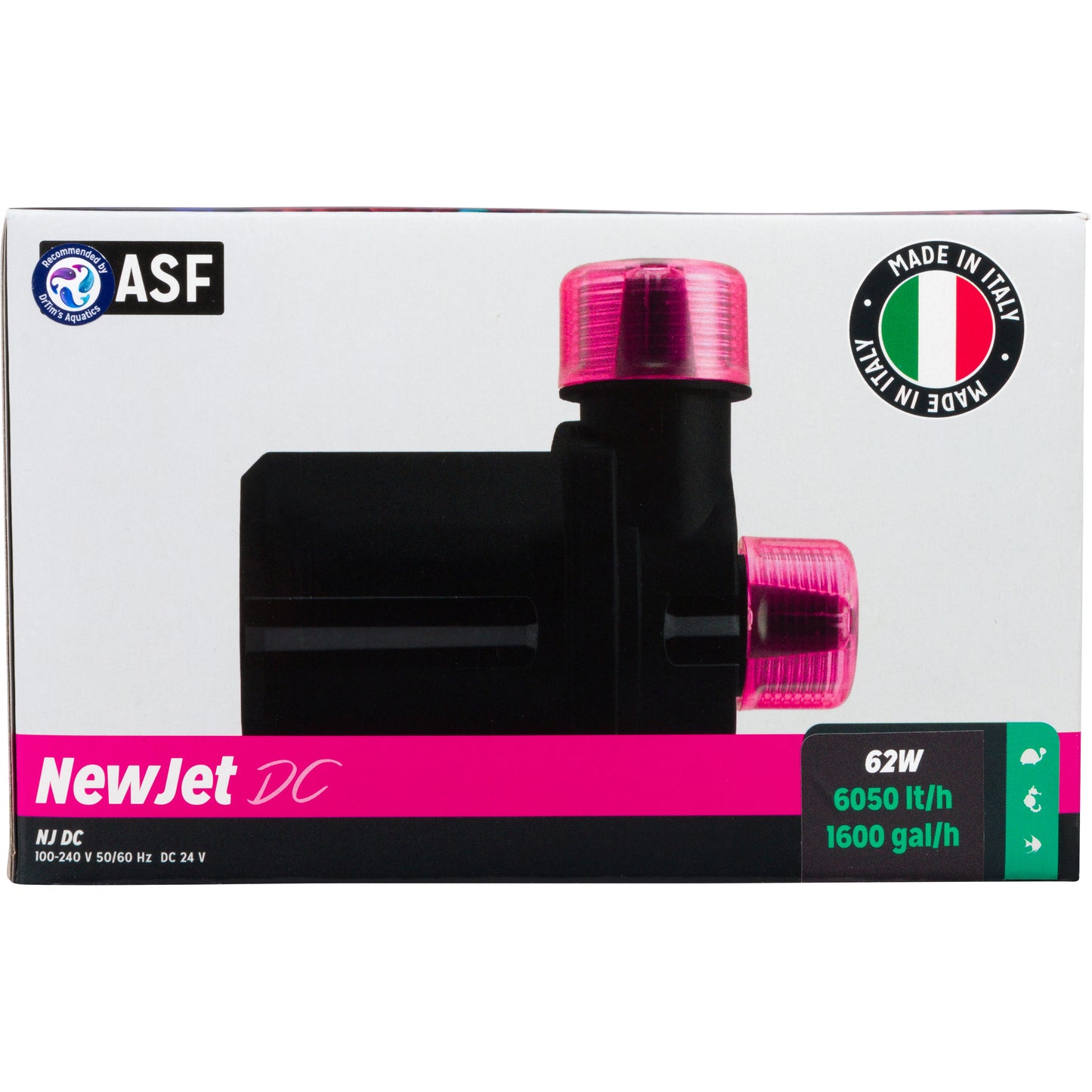 ASF NewJet DC Pump 62watt 1600 GPH 3443982220832