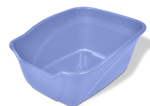 Van Ness Plastics High - Sides Cat Litter Pan Blue Giant