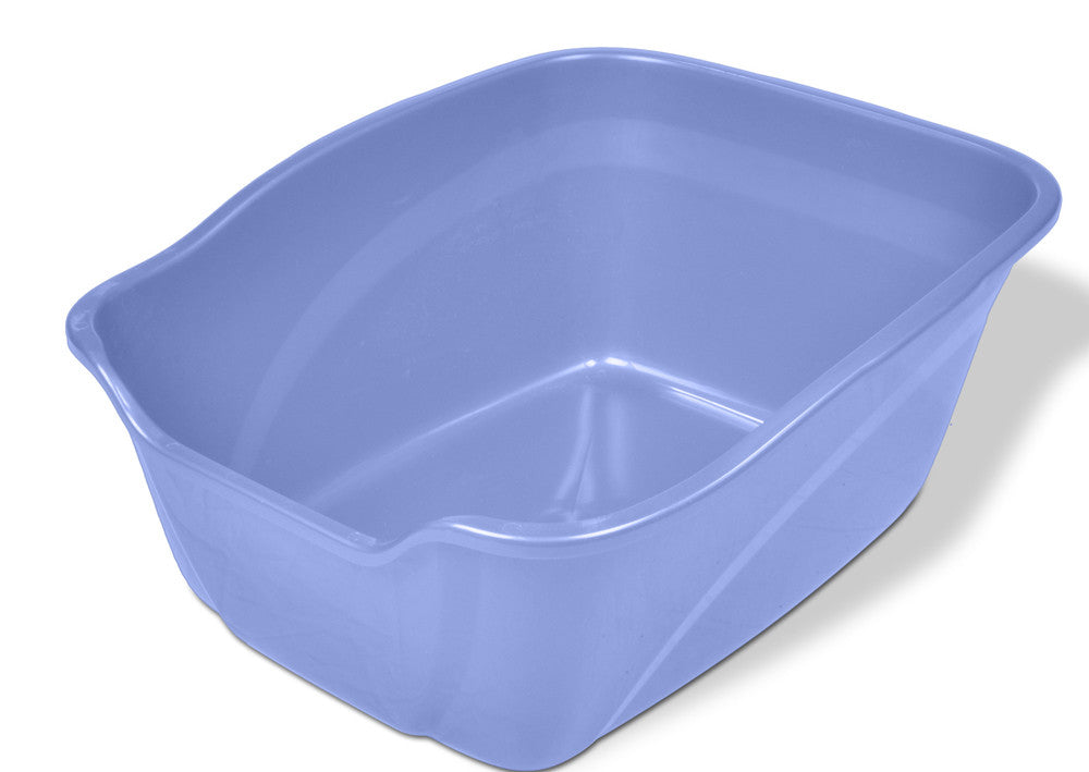 Van Ness Plastics High-Sides Cat Litter Pan Blue Giant