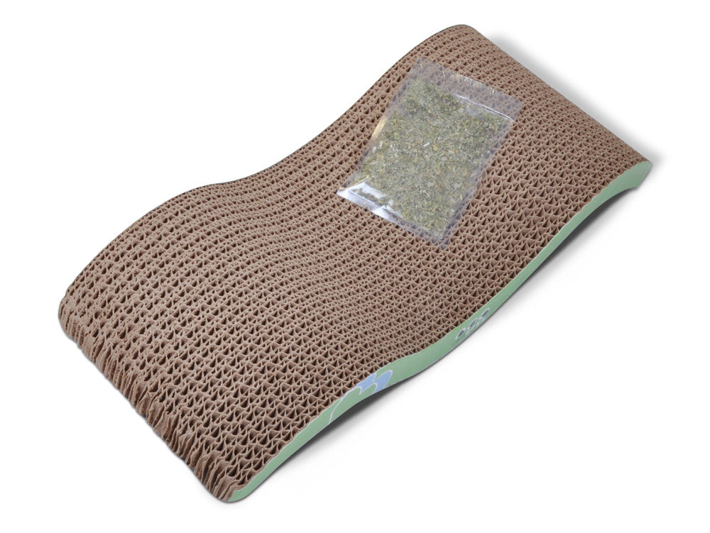 Van Ness Plastics Pureness Scratch'N Relax Cat Scratcher Brown