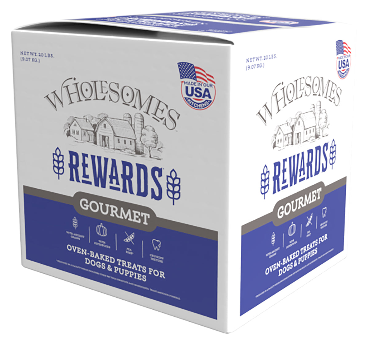 Wholesomes Gourmet Rewards Biscuit Dog Treats Cheezy Bite Cheezy Bite 20 lb 034846550450