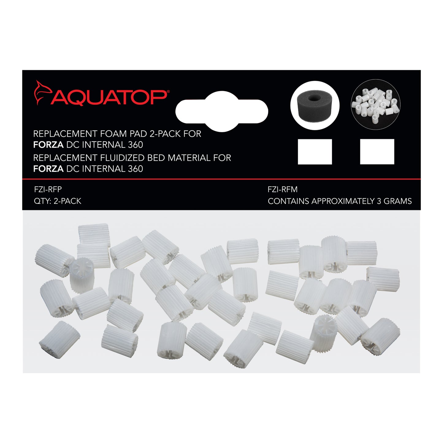 Aquatop Replacement Carbon Pad for Forza DC Internal 360 810146751250