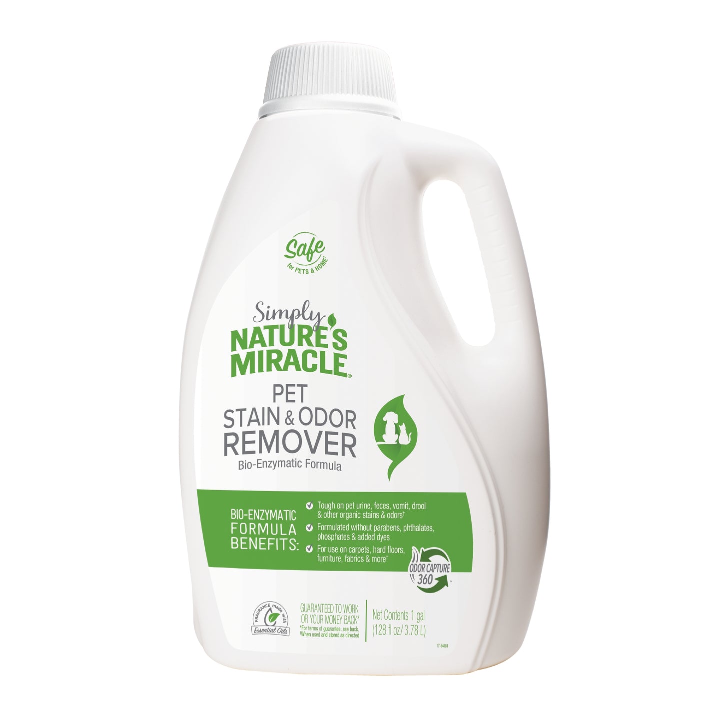 Nature's Miracle Pet Stain & Odor Remover 1 gal 018065984357
