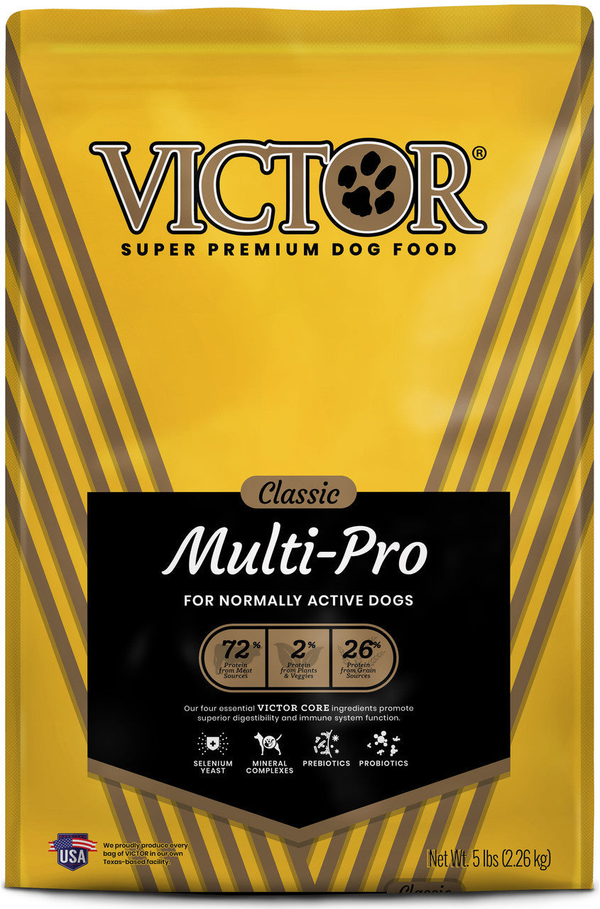 Victor Super Premium Dog Food Classic Multi Pro Dry Dog Food Beef 5lb