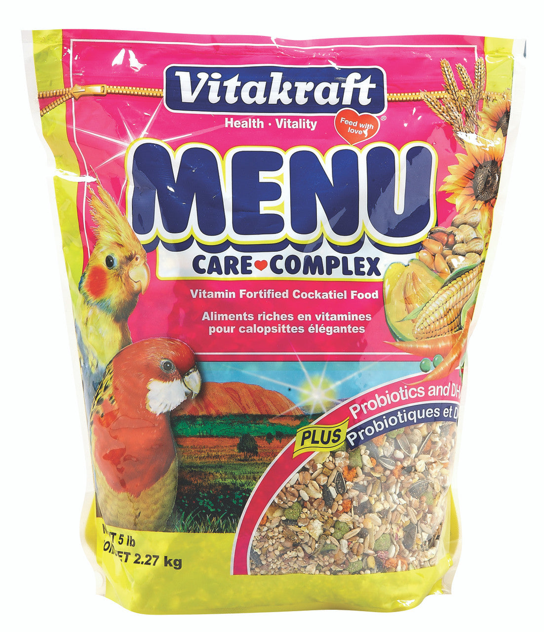 Vitakraft Menu Cockatiel Food 5 lb