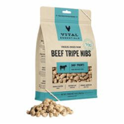 Vital Essentials Dog Freeze - dried Nibs Beef Tripe 14oz