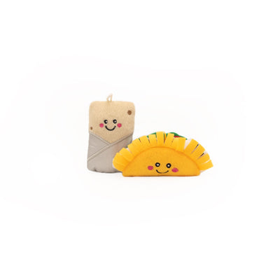 ZippyPaws ZippyClaws NomNomz Taco/Burrito Cat Toy Assorted Color X-Small 810032685218