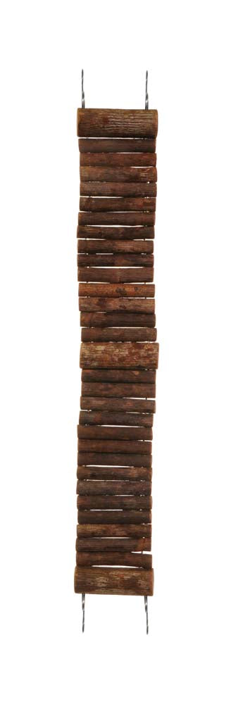 Prevue Pet Products Natural Wonder Walk Bird & Small Animal Ladder Brown 15In X 2.5 in, Small 048081628089
