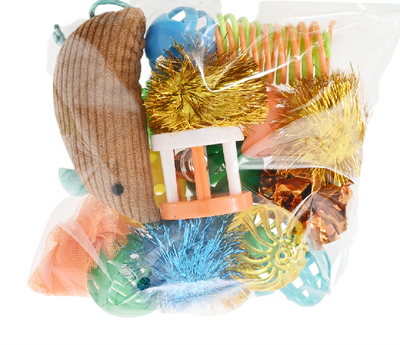 Max & Marlow Cat Toys Value Pack Assorted Color 18 pk 810162077167