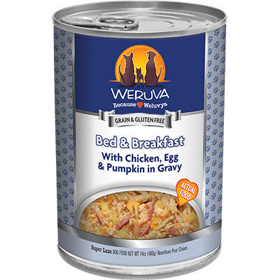Weruva Bed And Breakfast Dog 12/14oz. {L-x} 784368 878408005220