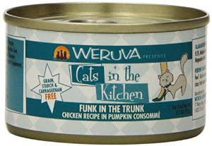 Weruva Chicken & Tuna Recipe In Pumpkin Consomme Cans Funk The Trunk Cat 24/6.0oz. {L - x} 784094