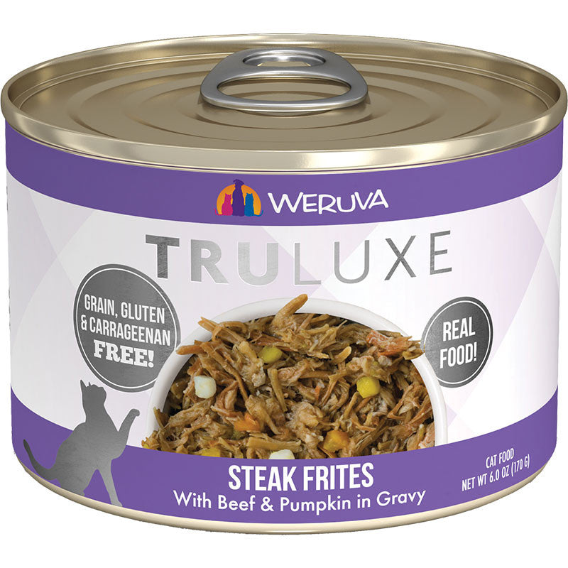 Weruva Truluxe Steak Frites Cat 24/5.5oz. {L-x} 784104 878408003318
