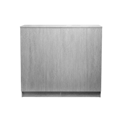 Aquatop Forza Premier 2-Door Cabinet for Rimmed Tanks Grey 36.5In X 18.5In X 31.5 in 810146750147