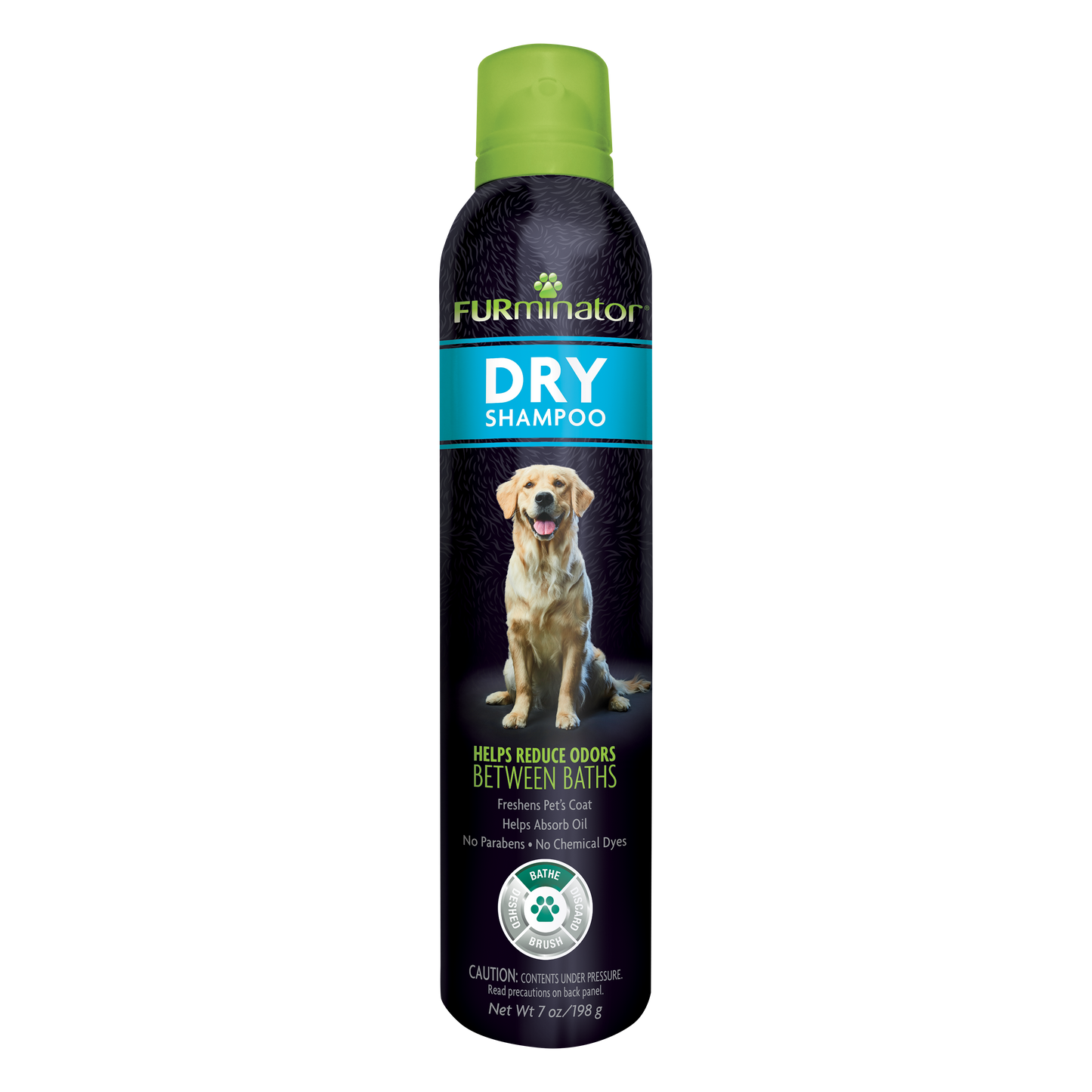 FURminator Dry Shampoo for Dogs 7 oz 811794933098