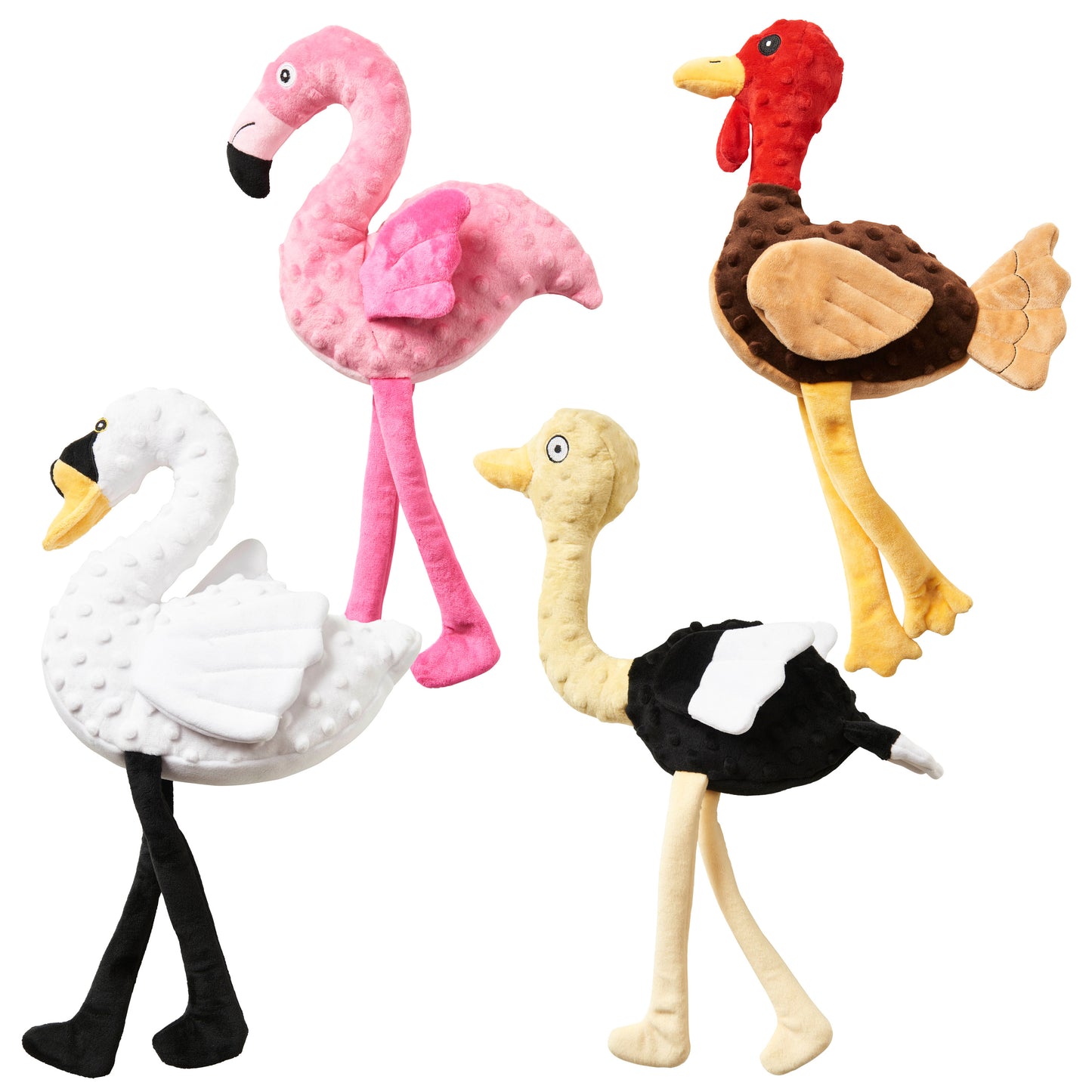 Spot Love The Earth Dog Toy Birds Assorted Color 18 in 077234547120