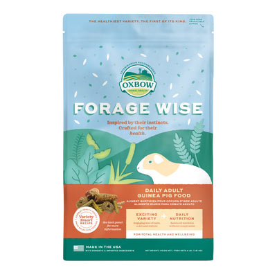 Oxbow Animal Health Forage Wise Adult Guinea Pig Food 4 lb 744845969114