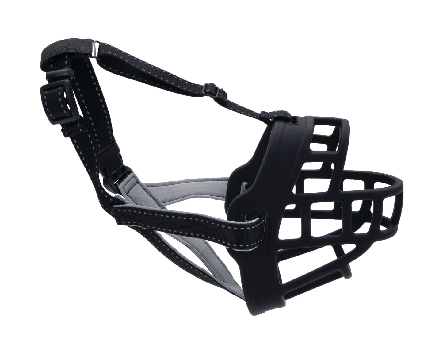 Coastal Soft Basket Dog Muzzle Black Size 4 076484136085