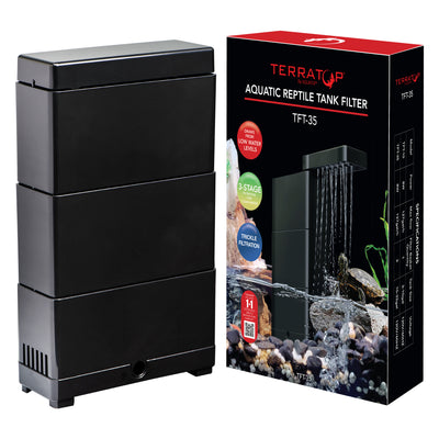 Aquatop Terratop Aquatic Reptile Tank Filter 32 gal 810146750628