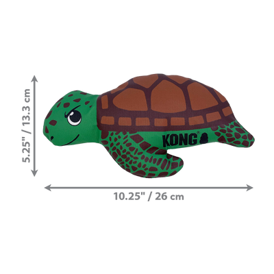 KONG Maxx Friends Dog Toy Turtle Medium 035585523460