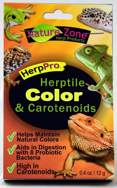 Nature Zone Herptile Color & Carotenoids Supplement 0.4 oz 783178547507