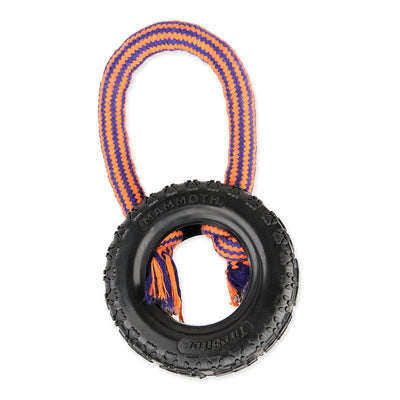 Mammoth Pet Products TireBiter Advanced w/Loop Rope Handle Dog Toy Medium, 5 in 746772352083