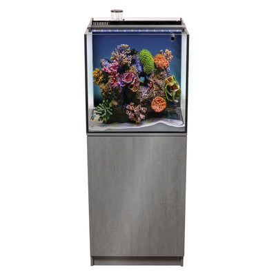 Aquatop Recife ECO Aquarium Kit with Stand Grey, Clear 40 gal SD-3 810074881685